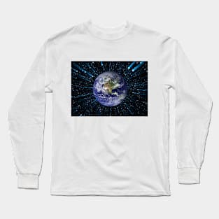 Planet Earth (Space Travel) Long Sleeve T-Shirt